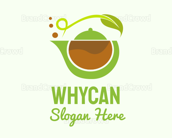 Herbal Tea Pot Logo