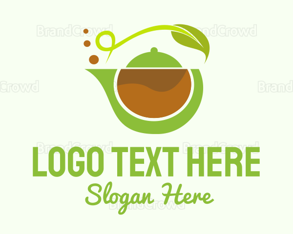 Herbal Tea Pot Logo