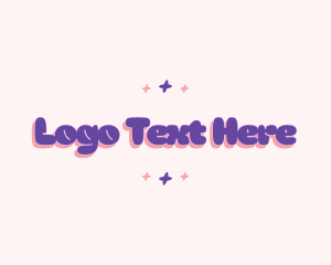 Kiddie - Cute Retro Star logo design