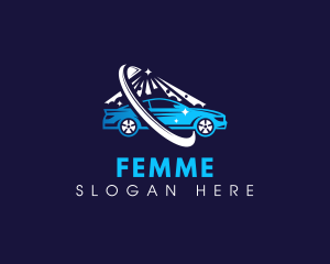 Car Wash Automobile  logo design