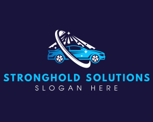 Car Wash Automobile  logo design