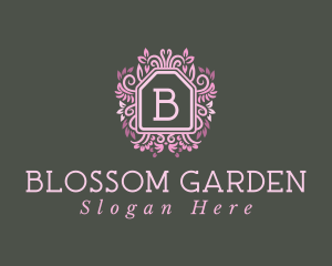 Flora - Pink Floral Arrangement logo design