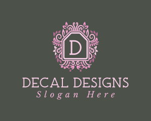 Pink Floral Arrangement logo design