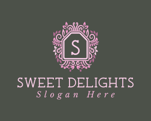 Pink Floral Arrangement logo design