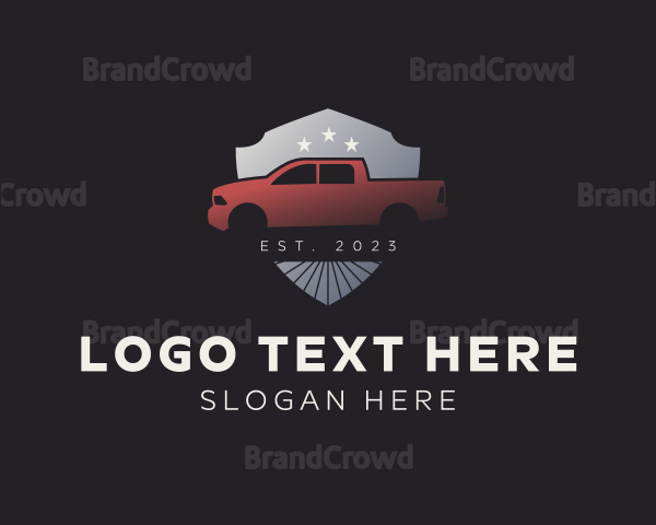 Star Shield Pickup Truck Logo