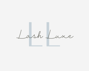 Upscale Beauty Brand logo design