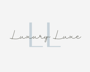 Upscale Beauty Brand logo design