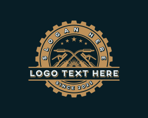 Mechanic - Industrial Welder Metalwork logo design