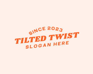 Tilted - Tilted Casual Company logo design