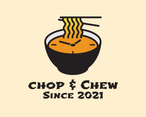Bowls - Ramen Noodle Time logo design