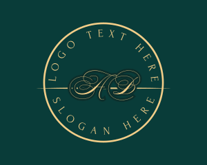 Regal - Gold Regal Lettermark logo design