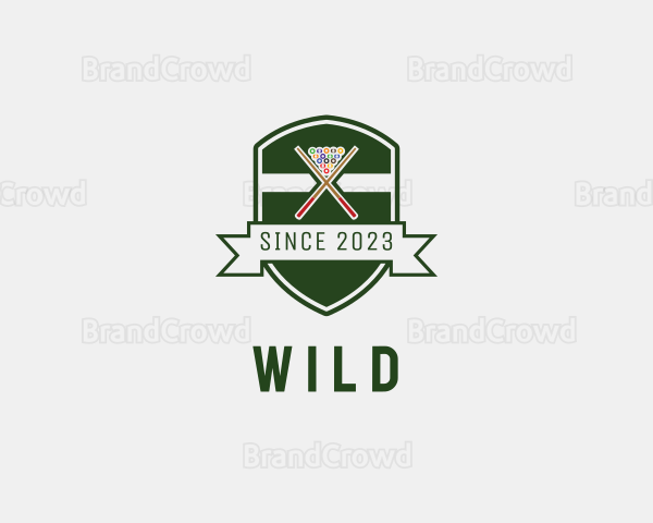 Billiard Game Sport Logo
