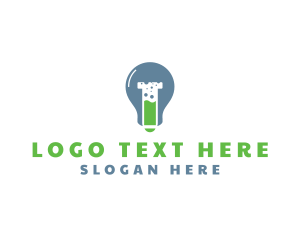 Test Tube - Biotech Test Tube logo design