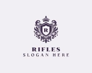 Upscale Shield Royalty Logo