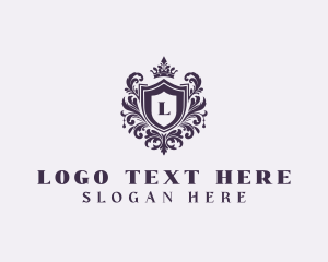 Regal - Upscale Shield Royalty logo design
