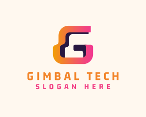 Tech Software App logo design