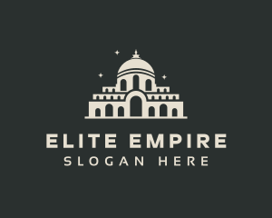 Temple Building Landmark logo design