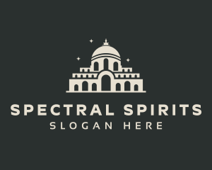 Temple Building Landmark logo design