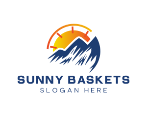 Sun Mountain Gauge logo design