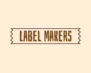 Label - Tropical Tiki Banner logo design