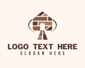 Flooring - Brick Home Decor logo design