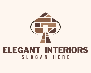 Brick Home Decor logo design