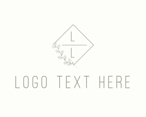 Lettemark - Eco Boutique Nature logo design