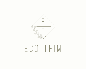 Eco Boutique Nature logo design