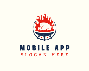 Flame Roasted Pork Logo