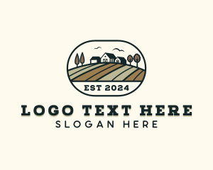 Countryside - Countryside Farm Field logo design