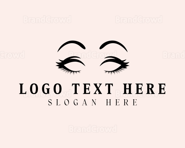 Beauty Eyelashes Lashes Logo