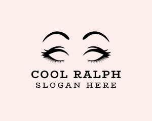 Beauty Eyelashes Makeup logo design