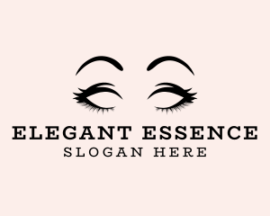 Beautiful - Beauty Eyelashes Makeup logo design