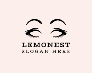 Brow - Beauty Eyelashes Makeup logo design