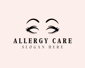 Beauty Eyelashes Makeup logo design