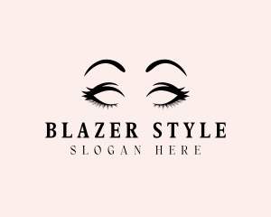 Beauty Eyelashes Makeup logo design