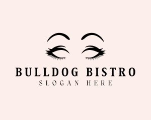 Beauty Eyelashes Makeup logo design