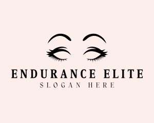 Beauty Eyelashes Makeup logo design