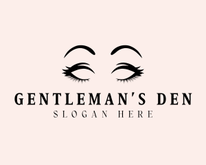 Beauty Eyelashes Makeup logo design