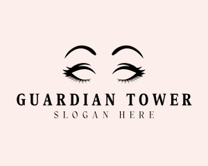 Beauty Eyelashes Makeup logo design