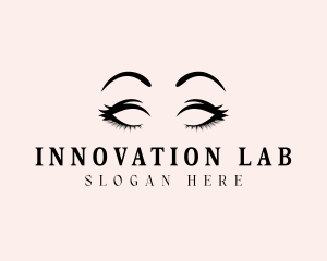 Beauty Eyelashes Makeup logo design