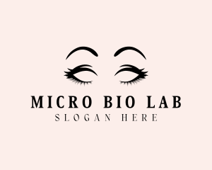 Beauty Eyelashes Makeup logo design