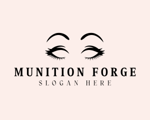 Beauty Eyelashes Makeup logo design