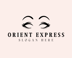 Beauty Eyelashes Makeup logo design