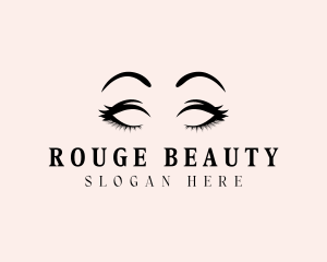 Beauty Eyelashes Makeup logo design