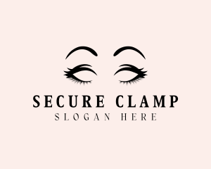 Beauty Eyelashes Makeup logo design