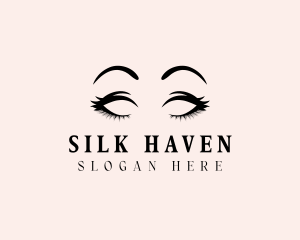 Beauty Eyelashes Makeup logo design