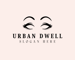 Beauty Eyelashes Makeup logo design