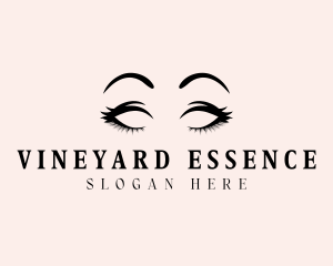 Beauty Eyelashes Makeup logo design