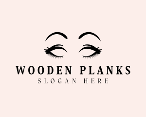 Beauty Eyelashes Makeup logo design